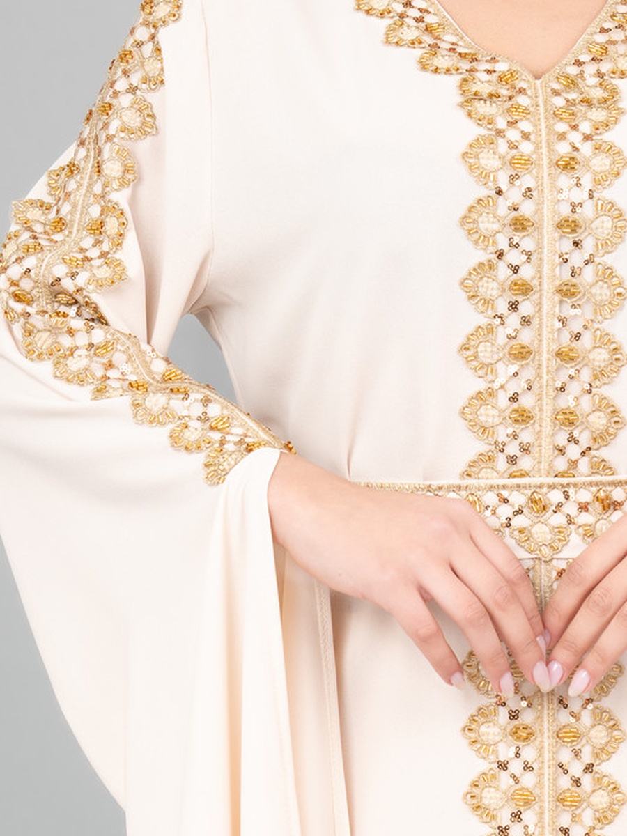 Royal Luxe Belted Kaftan