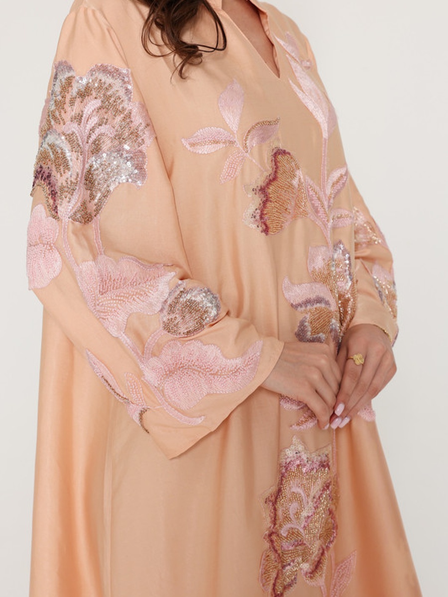 Beaded Embroidered Jalabiya