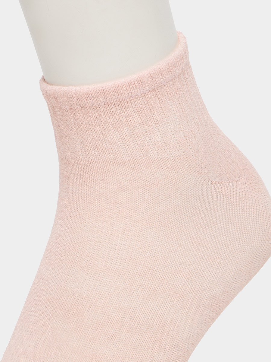 Pack of 5 - Ribbed Ankle Socks