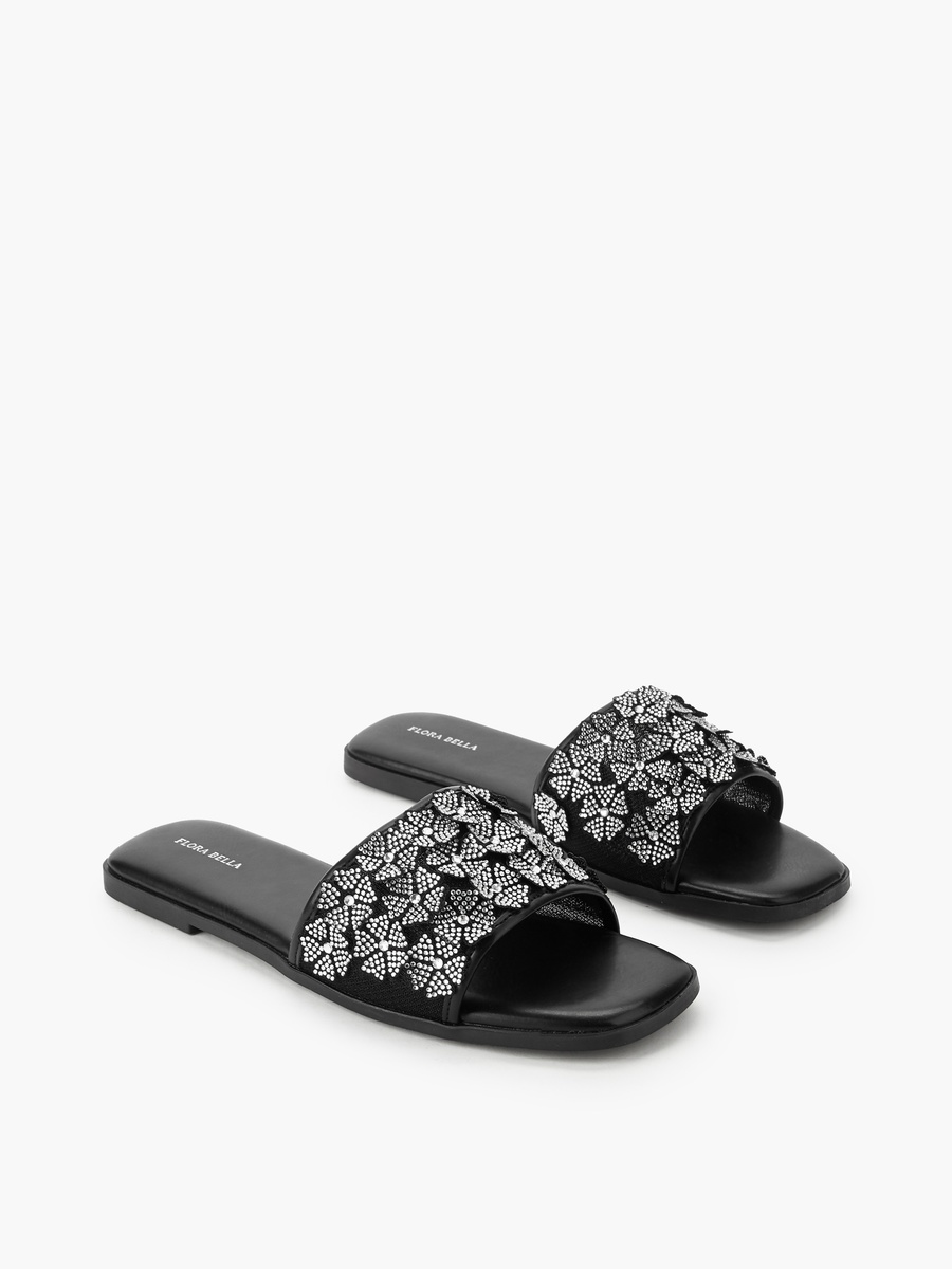 Women Embellished Slip-On Sandals