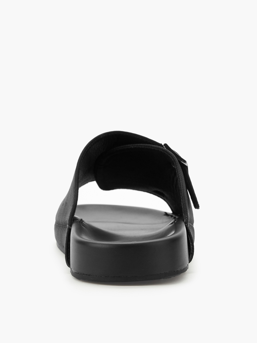 Men Buckle Detail Comfort Sandals