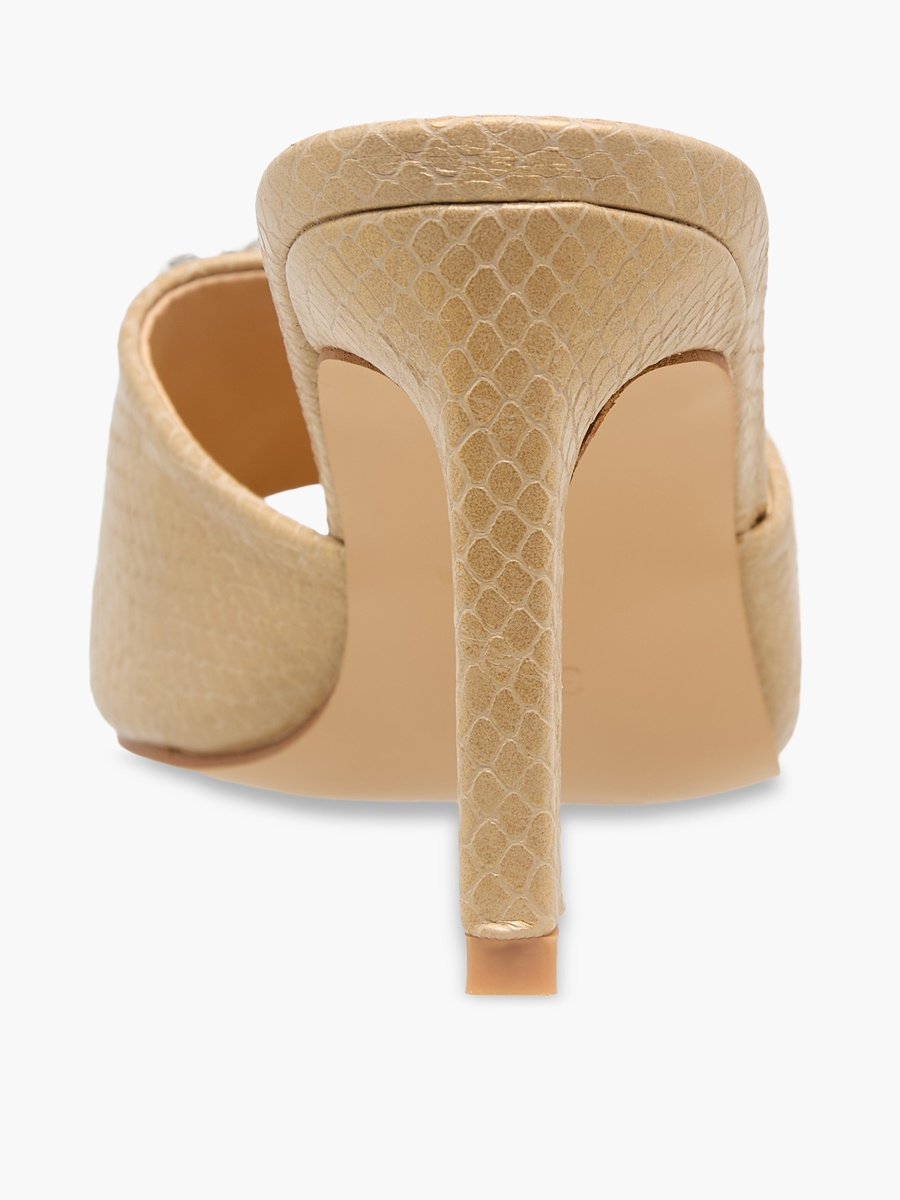 Women Embellished Cone Heel Sandals