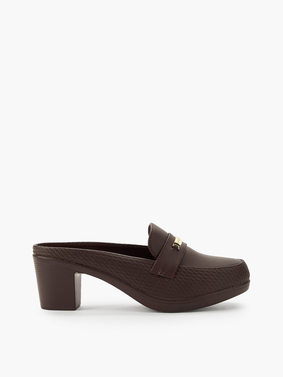 Women Block Heel Mules