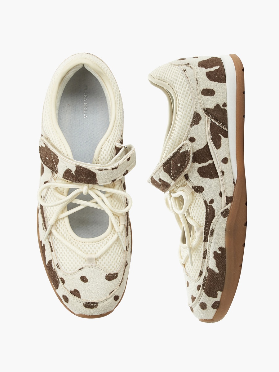 Women Hook and Loop Ankle Sneakers