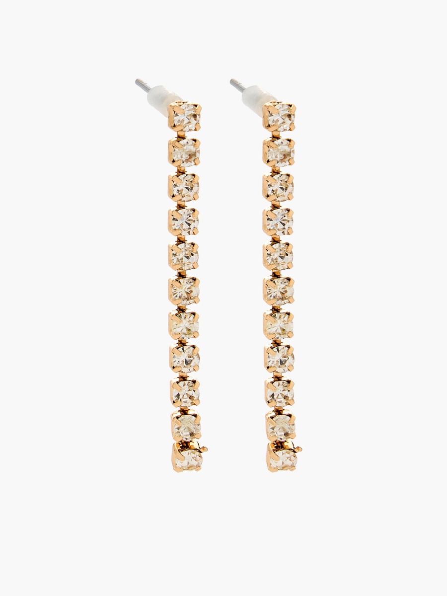 Pack of 2 Gold Tone Assorted Earrings with Pushback Closure