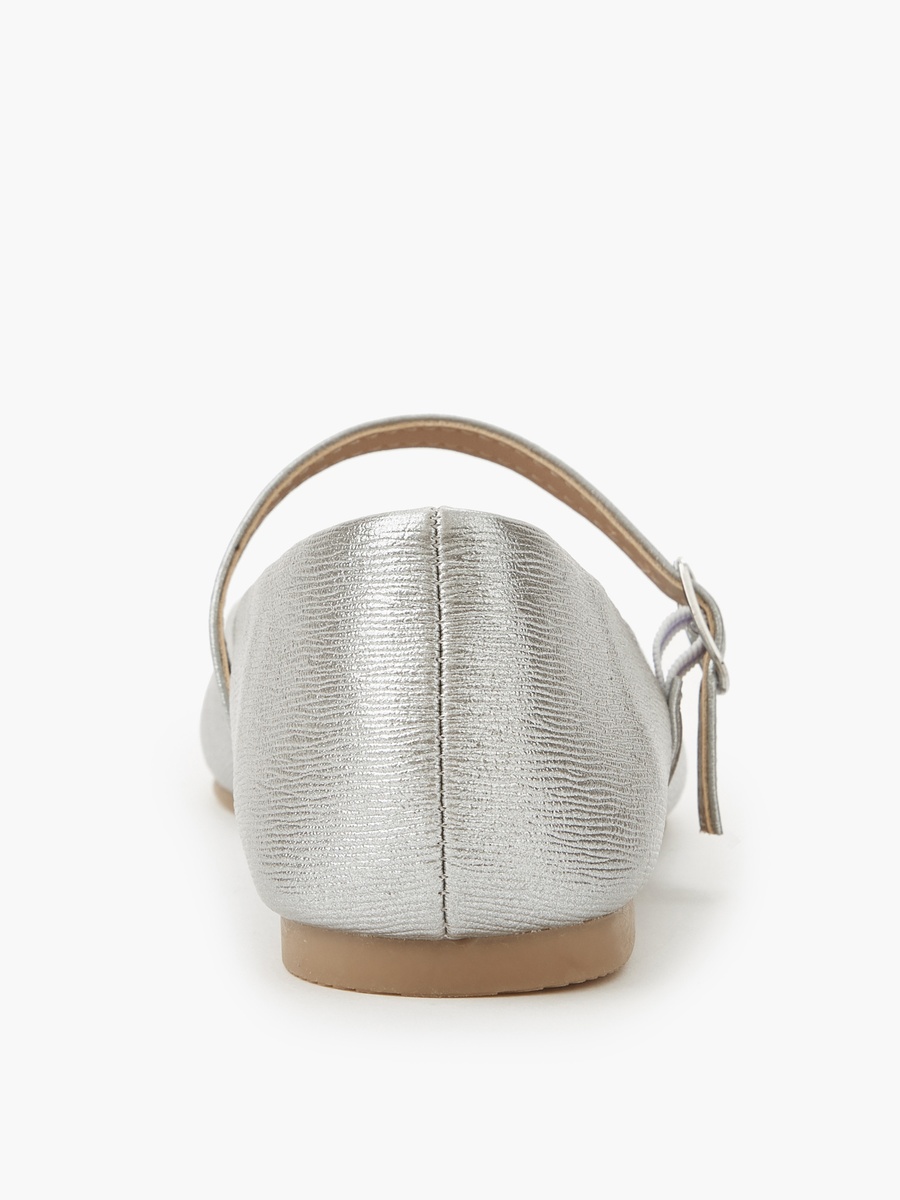 Women Buckle Closure Ballerina Shoes