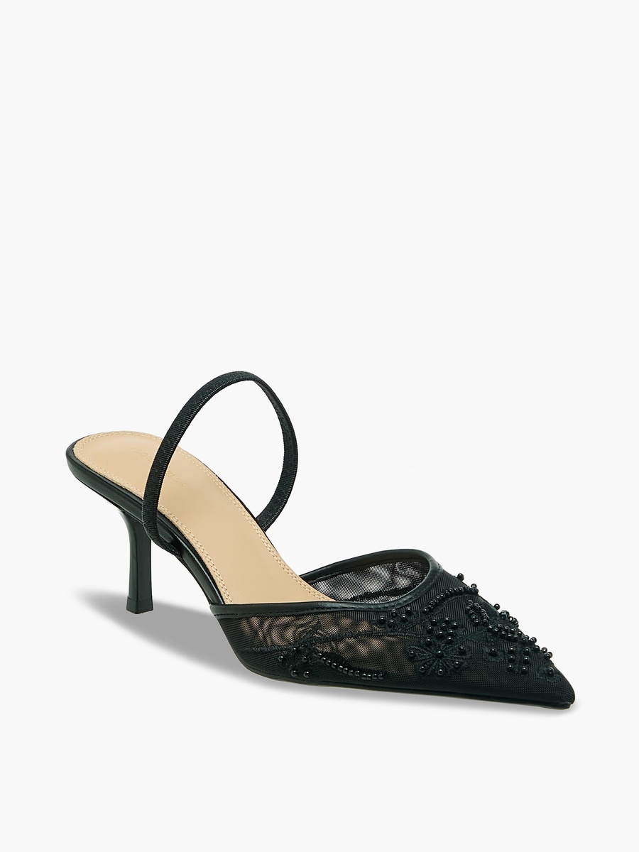 Women Embellished Flared Heel Shoes