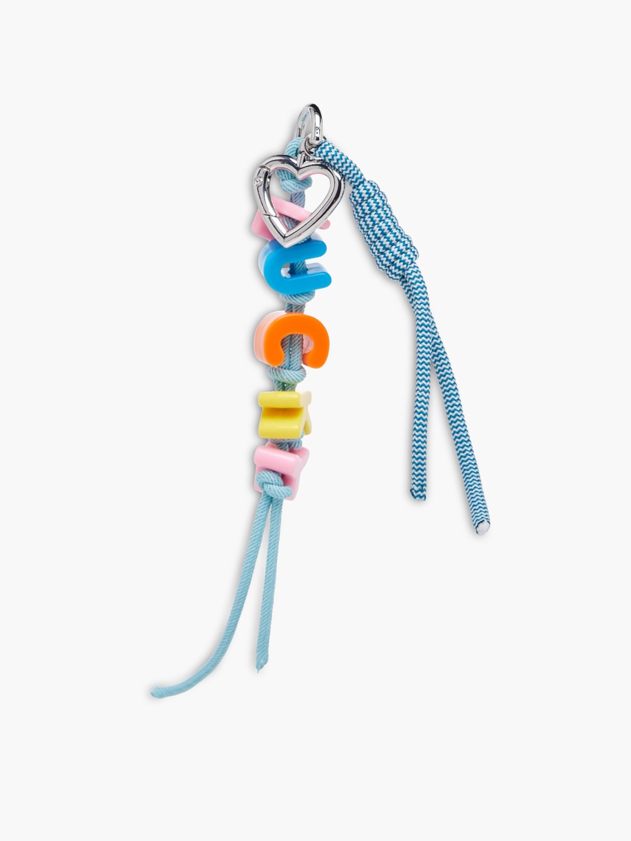 Charm Accent Plastic Keyring