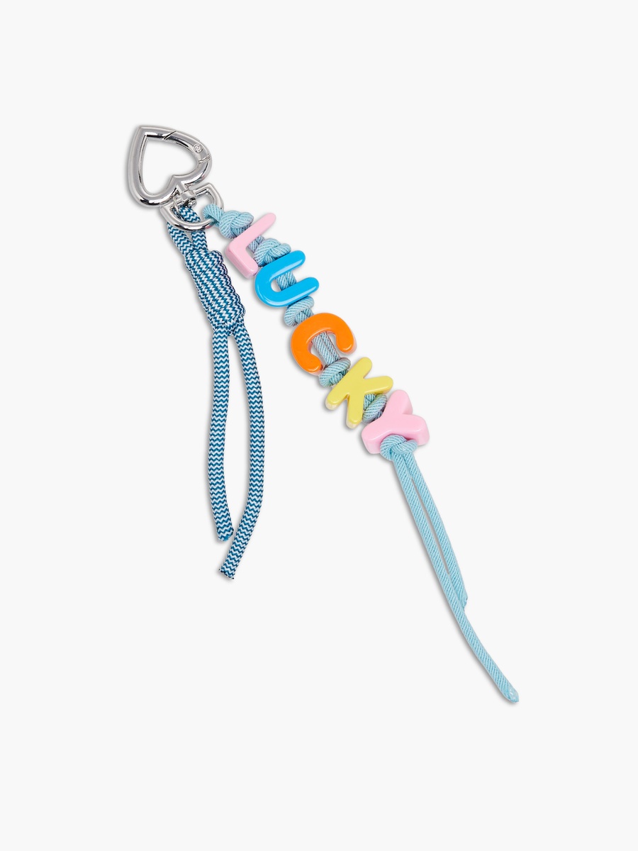Charm Accent Plastic Keyring