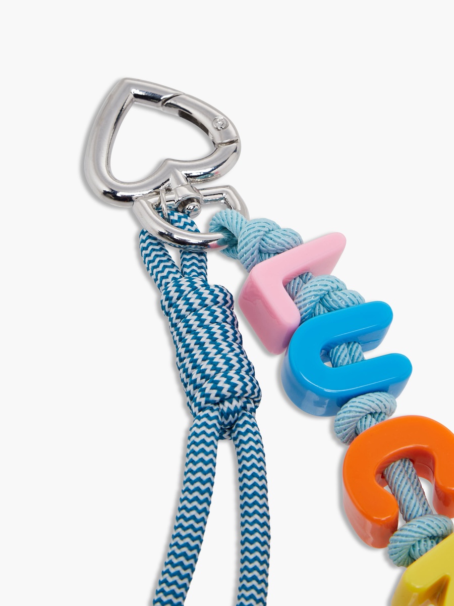 Charm Accent Plastic Keyring