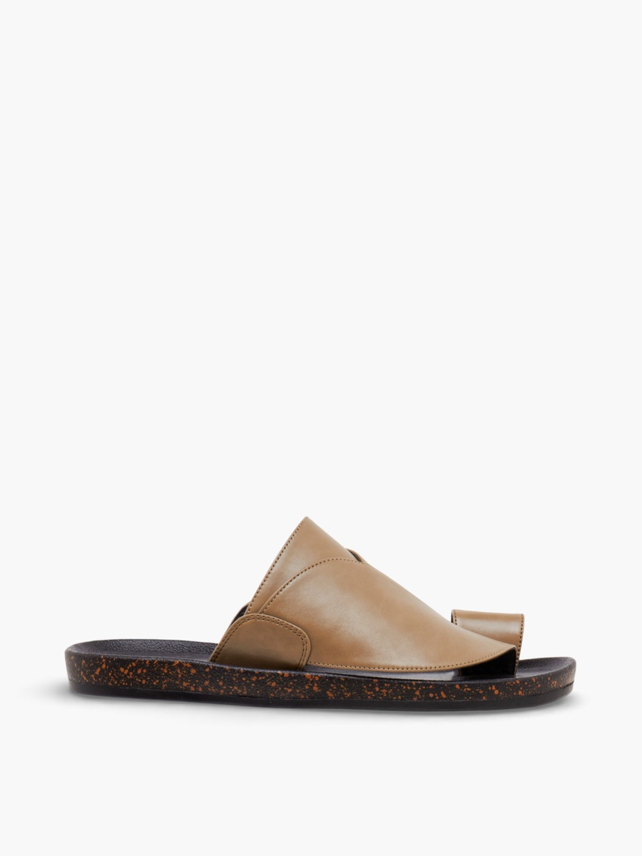 Men Toe Loop Detail Arabic Sandals