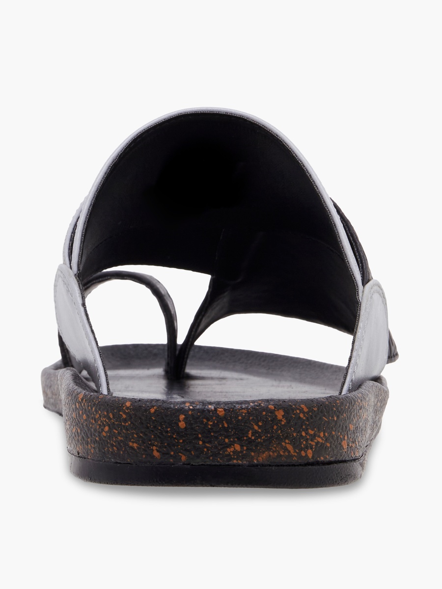 Men Toe Loop Detail Arabic Sandals