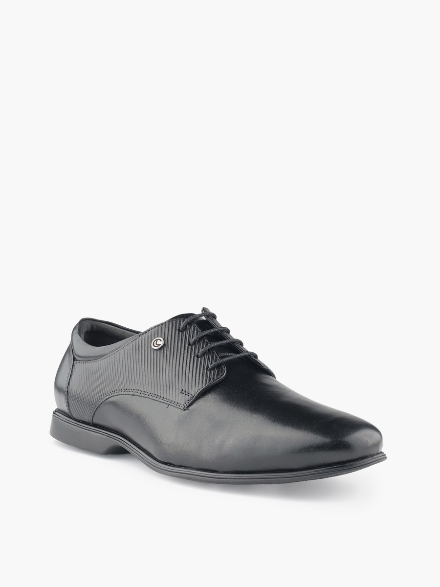 Men Lace-Up Derby Shoes