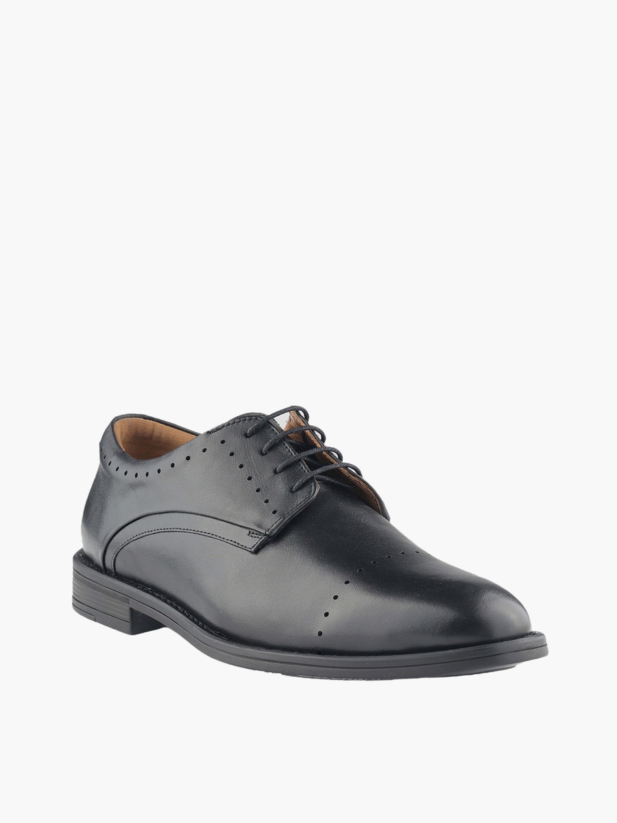 Men Lace-Up Derby Shoes