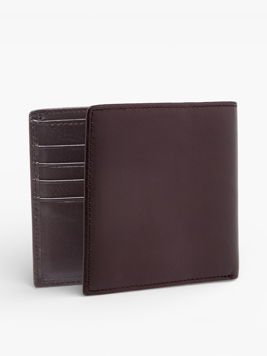 Men Bi-Fold Leather Wallet