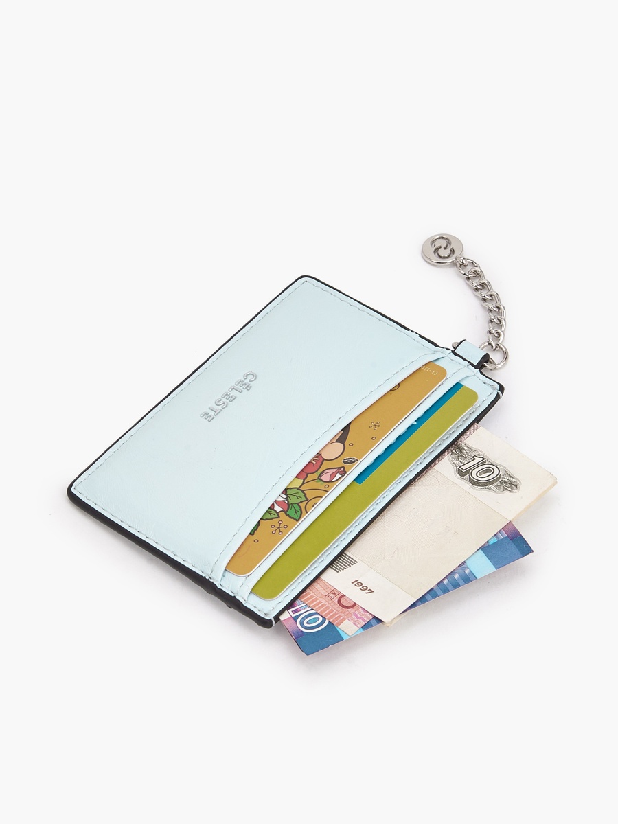Solid Card Holder with Charm