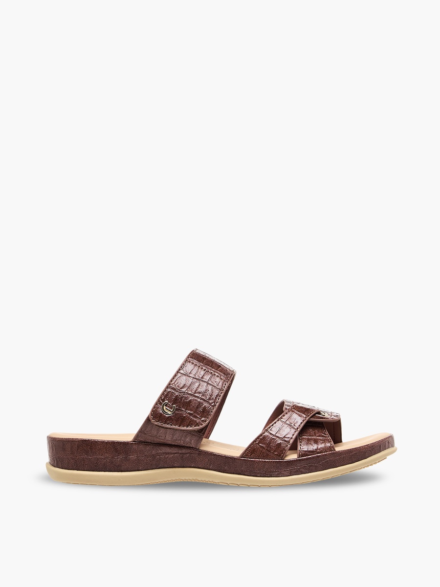 Women Textured Comfort Sandals