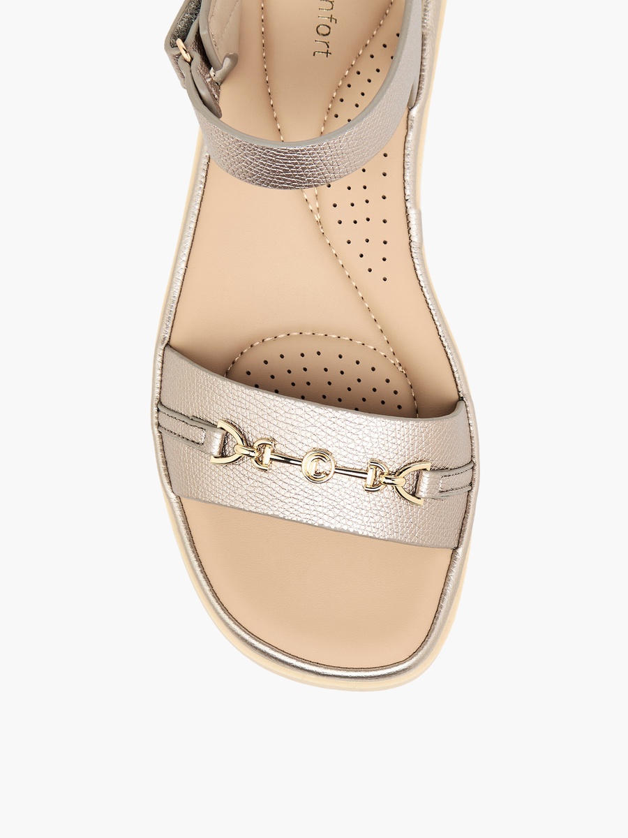 Women Hook and Loop Sandals