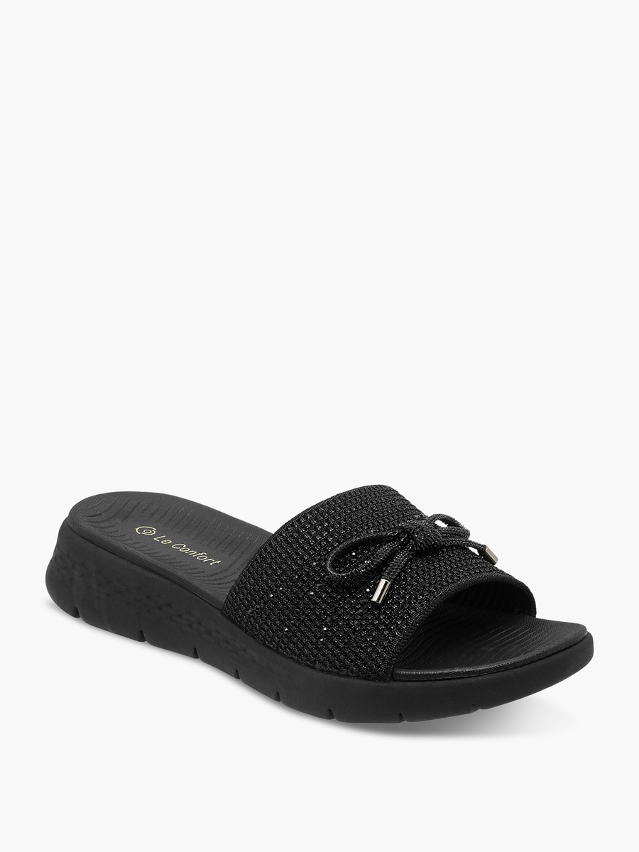 Women Bow Embellished Flyknit Sandals