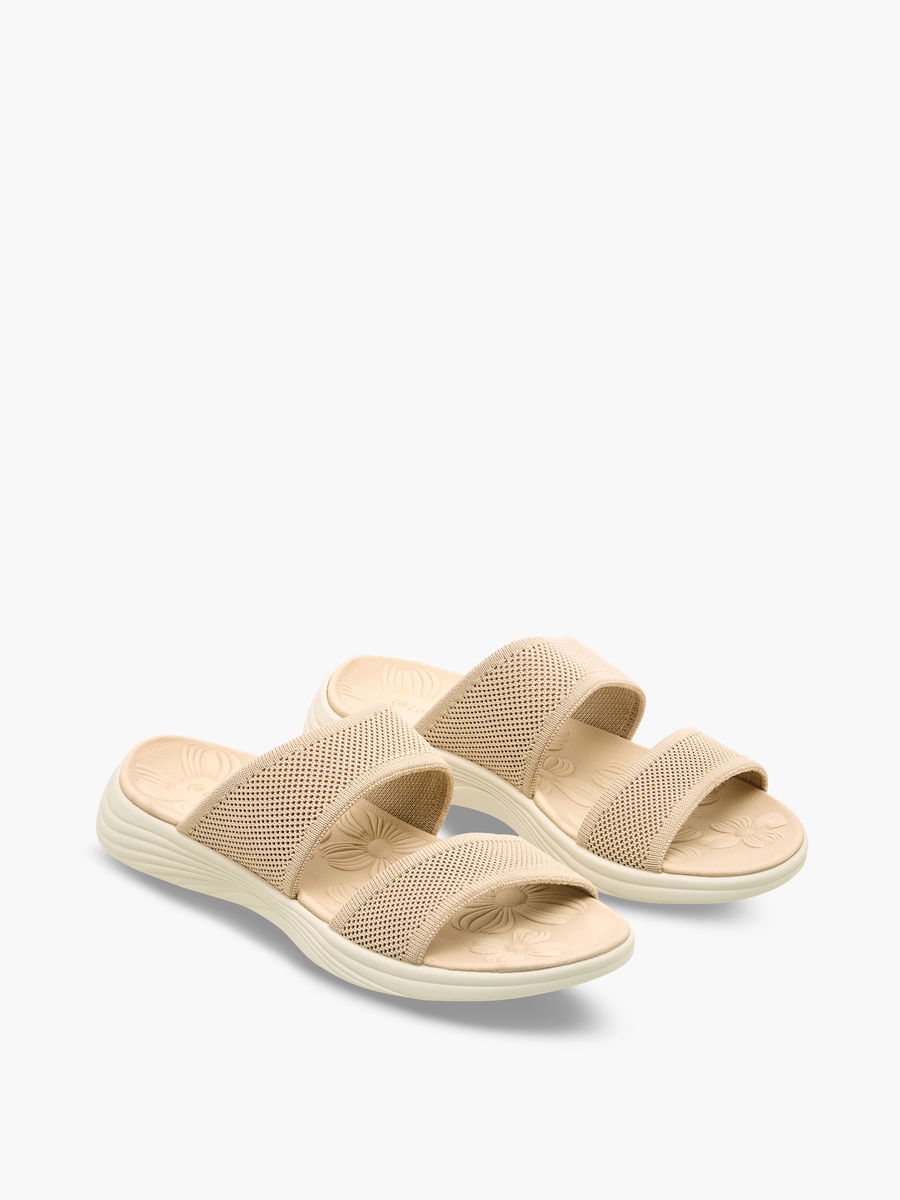 Women Textured Flyknit Sandals