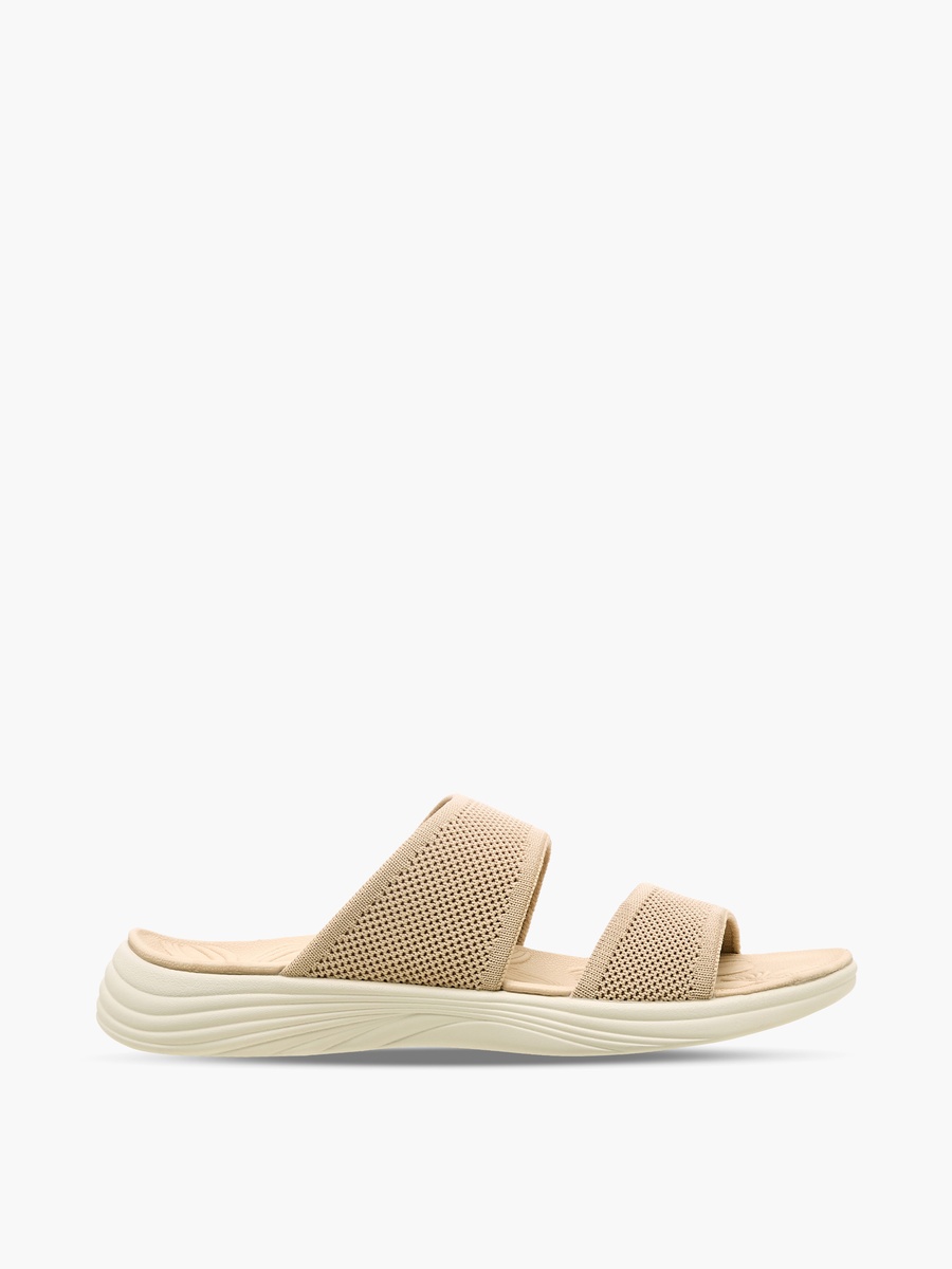 Women Textured Flyknit Sandals