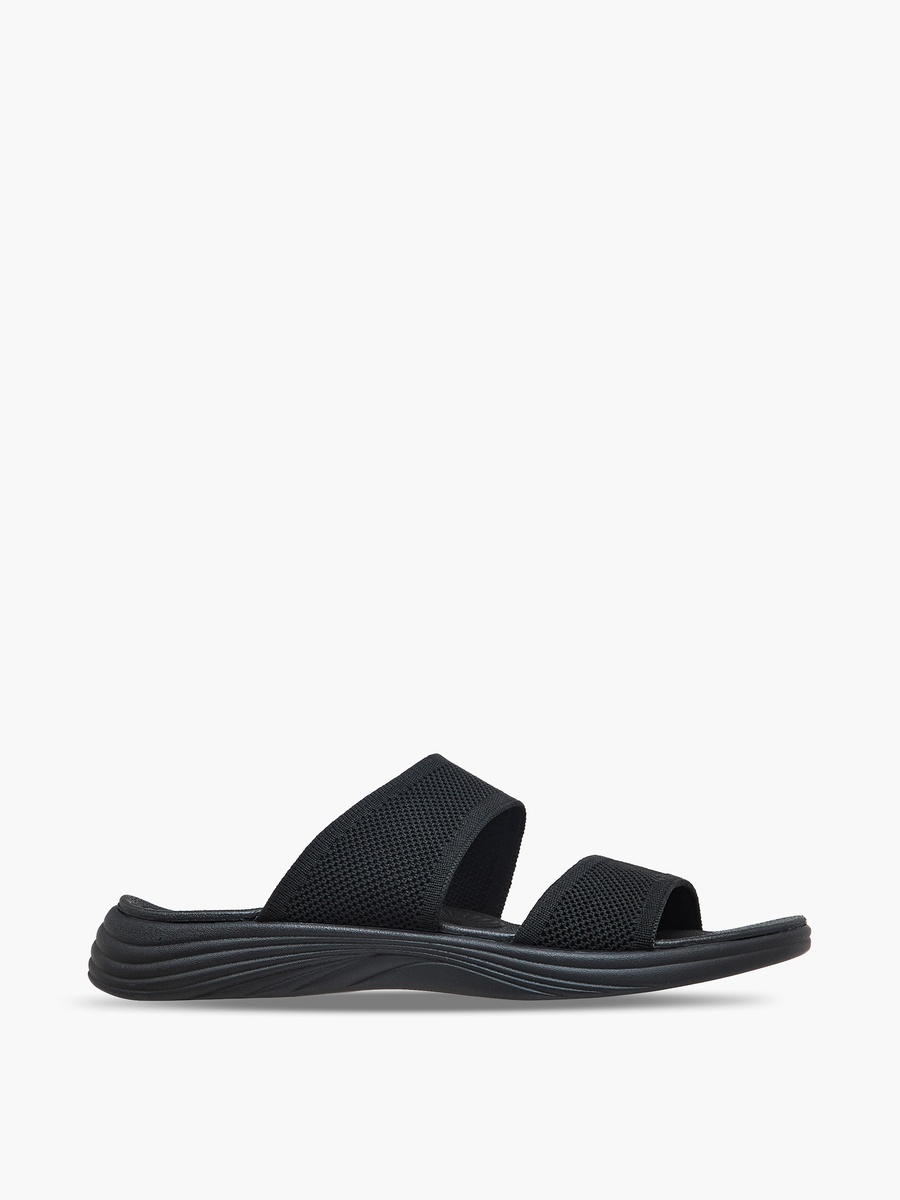 Women Textured Flyknit Sandals