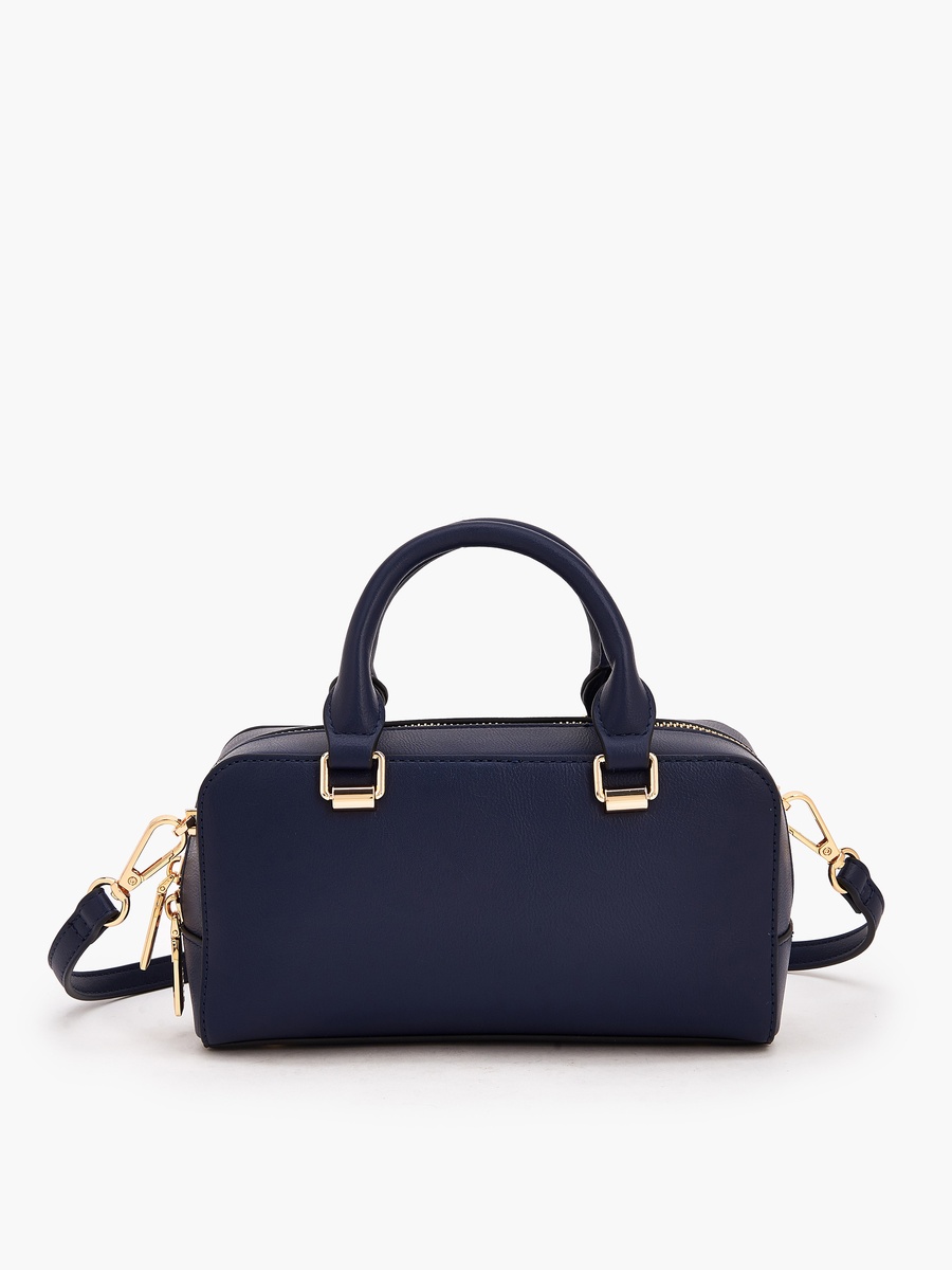 Floral Accent Tote Bag with Double Handle