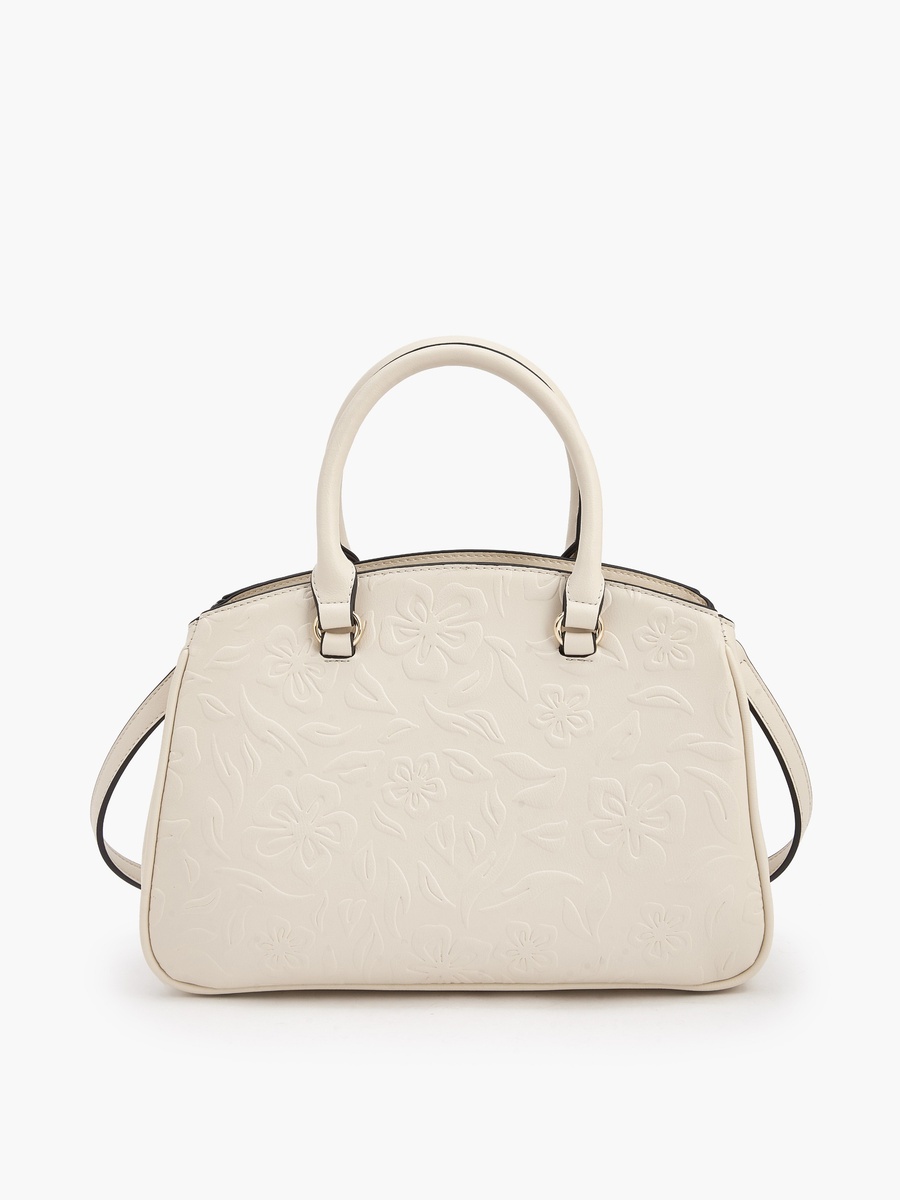 Embossed Tote Bag with Detachable Strap