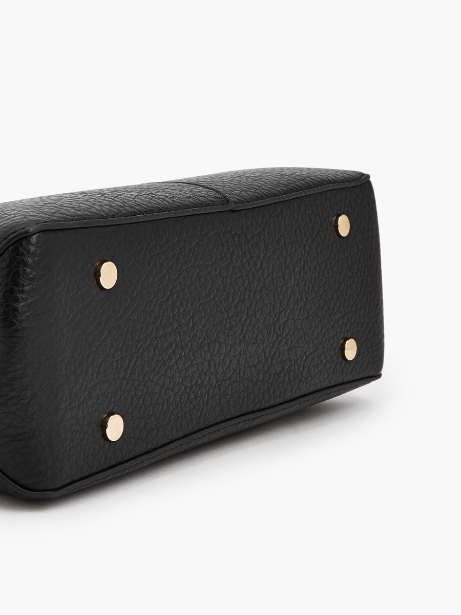 Textured Shoulder Bag with Detachable Strap