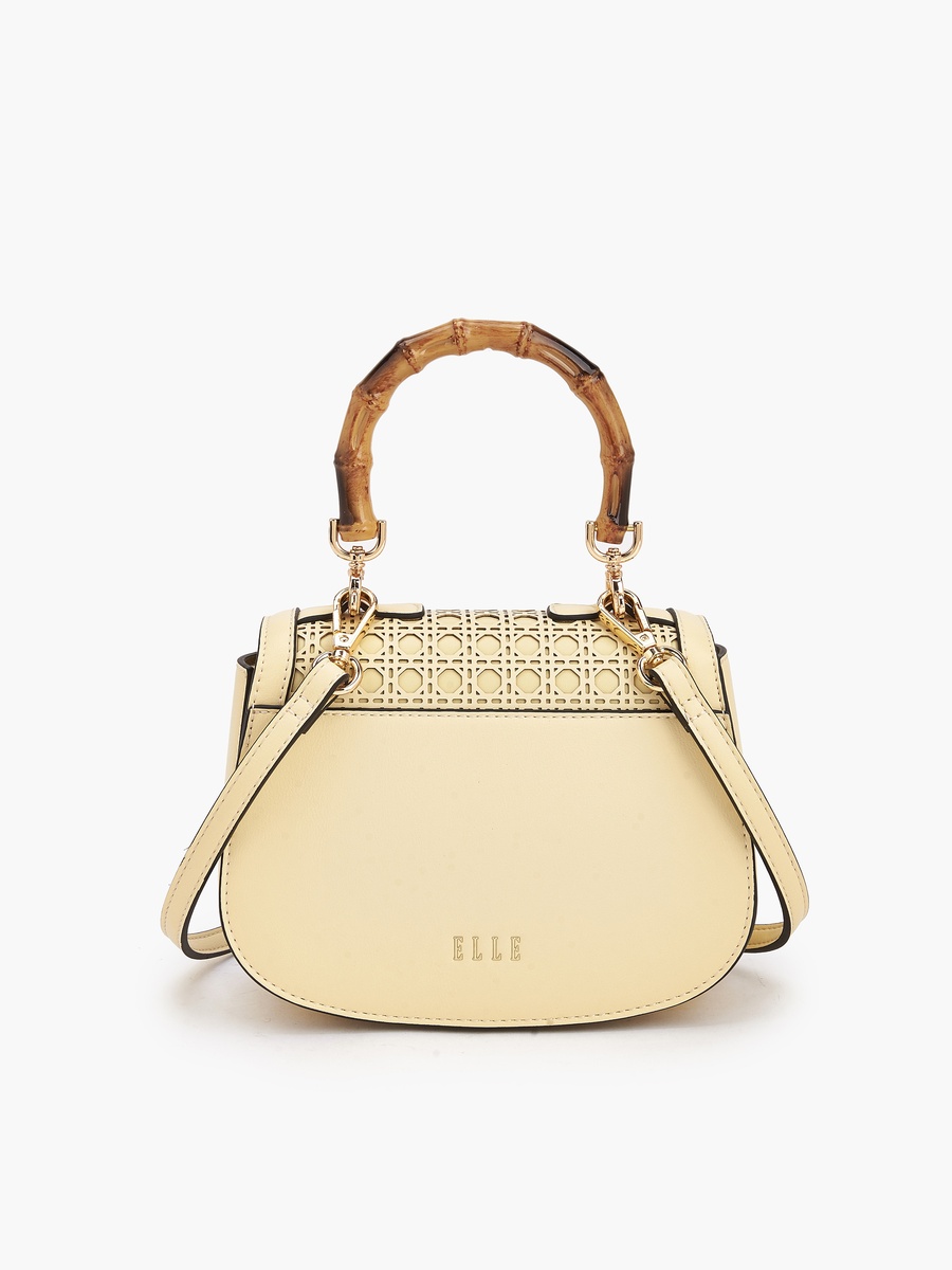 Textured Crossbody Bag with Detachable Strap