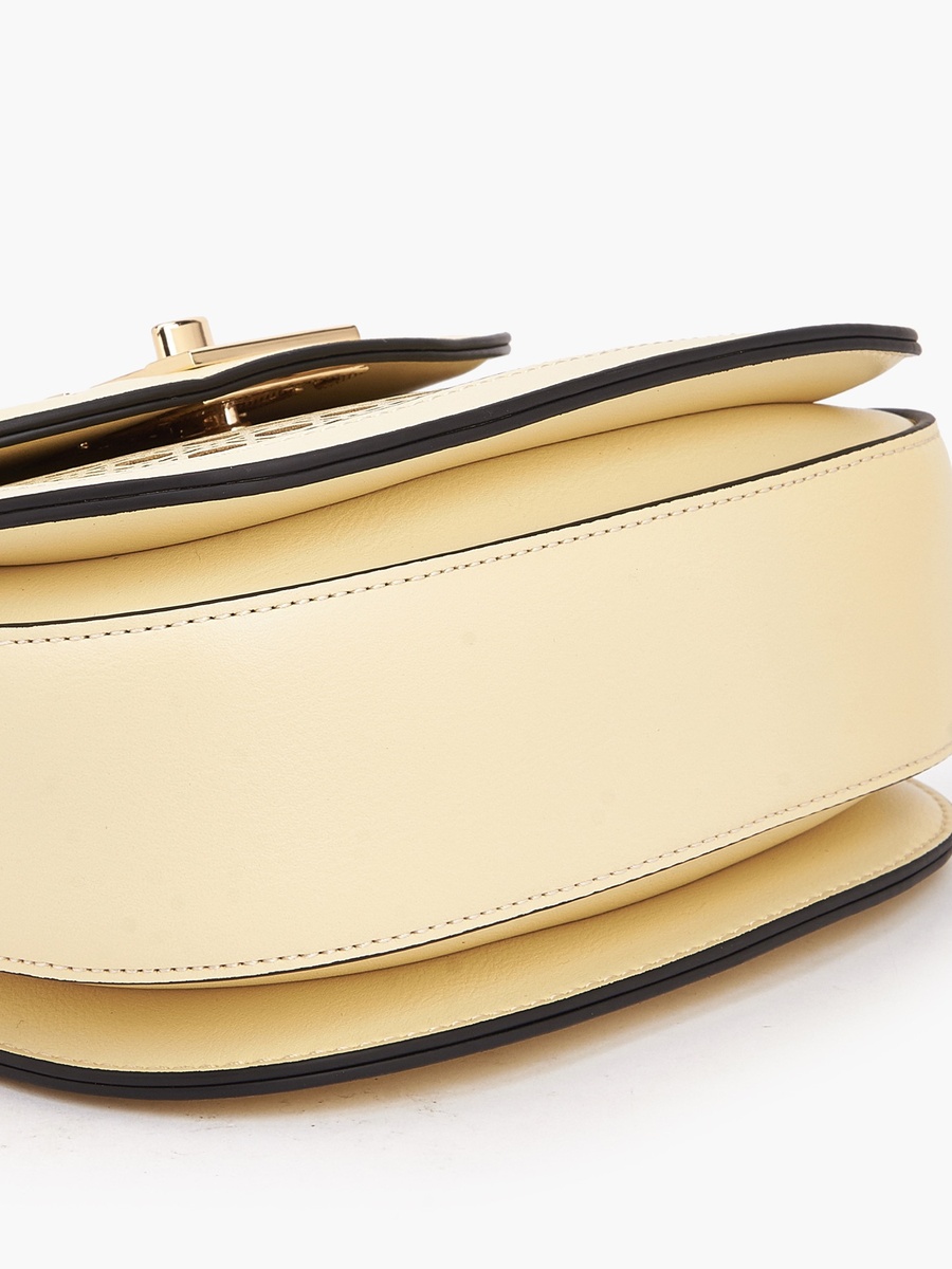 Textured Crossbody Bag with Detachable Strap