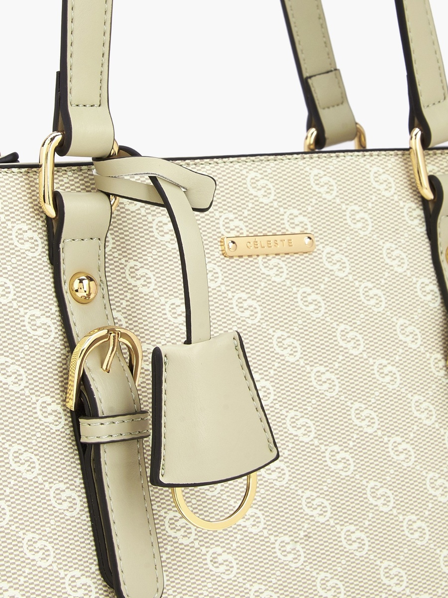 4-Piece Monogram Print Bag Set