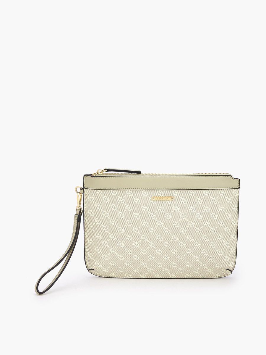 4-Piece Monogram Print Bag Set