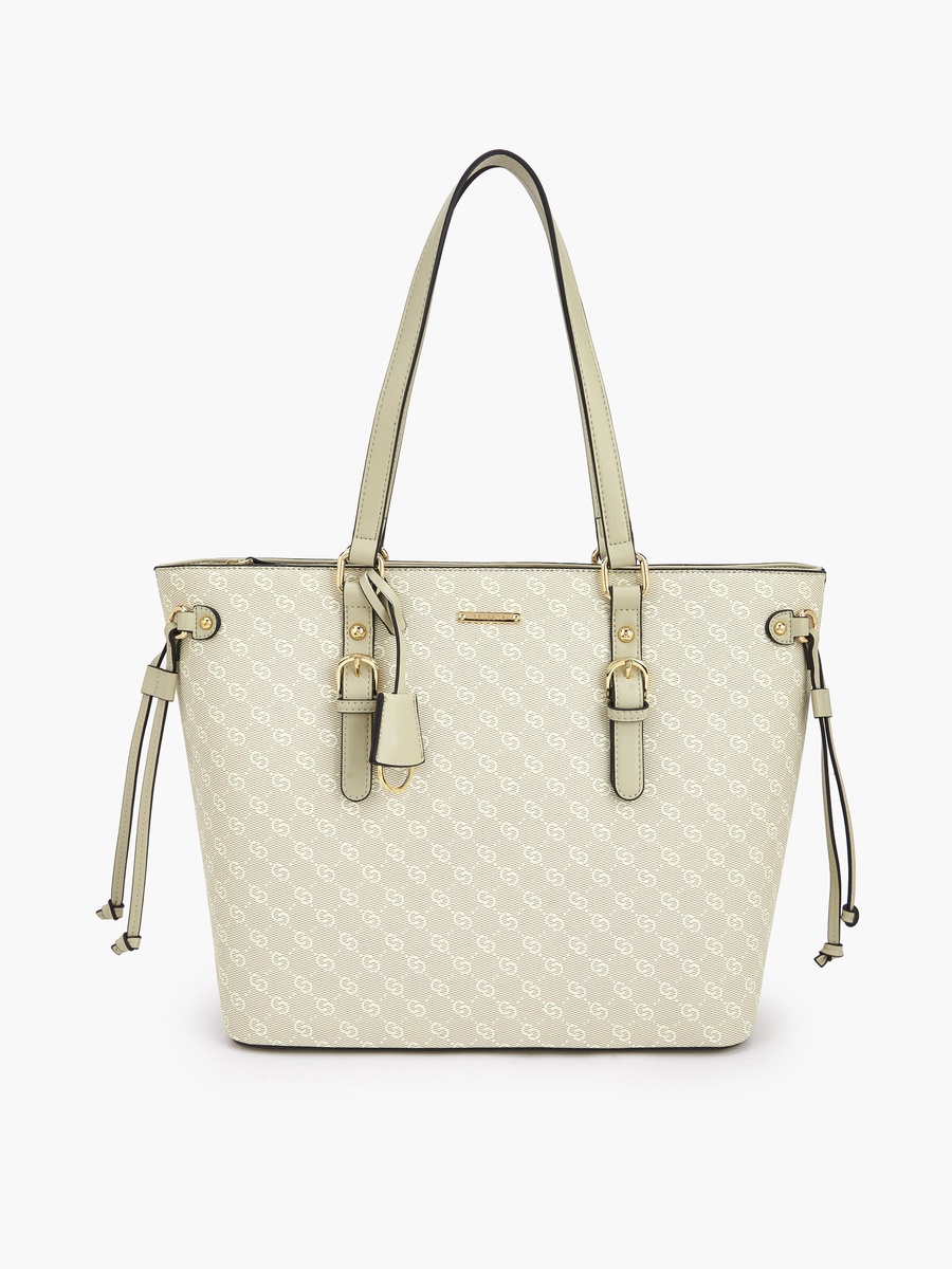 4-Piece Monogram Print Bag Set