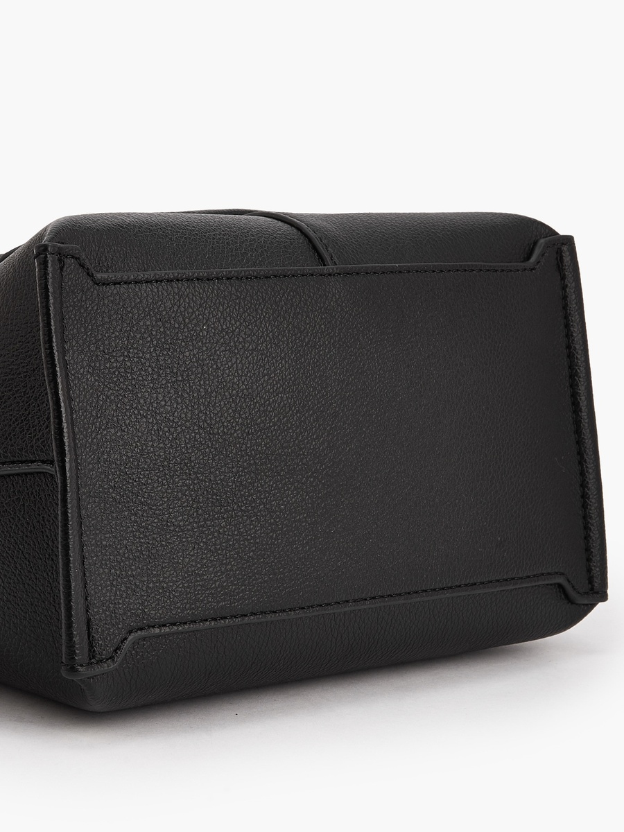 Textured Tote Bag with Double Handle