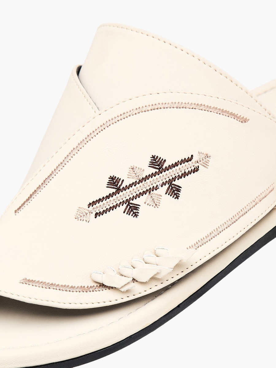 Men Embroidered Arabic Sandals