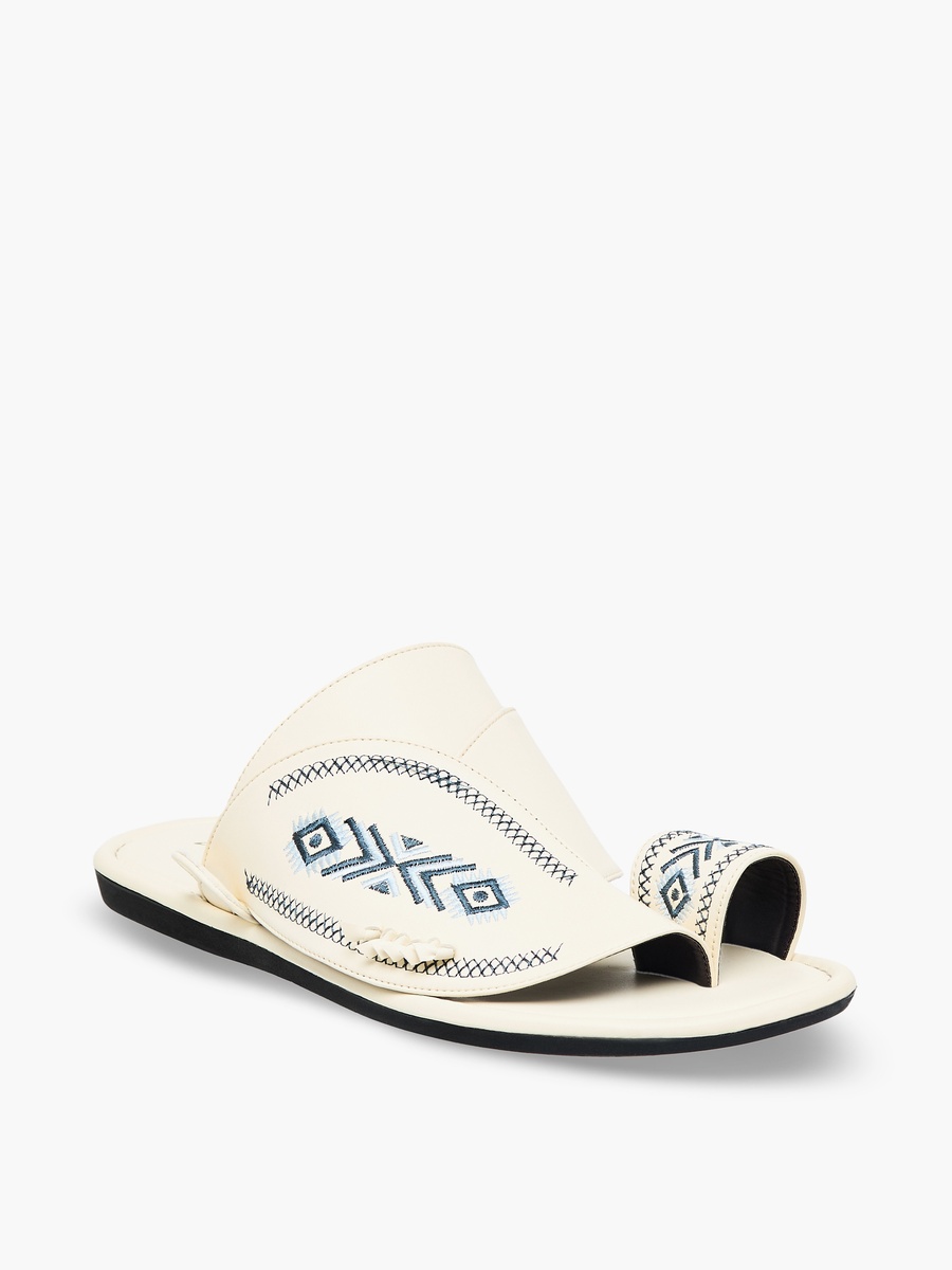 Men Embroidered Arabic Sandals