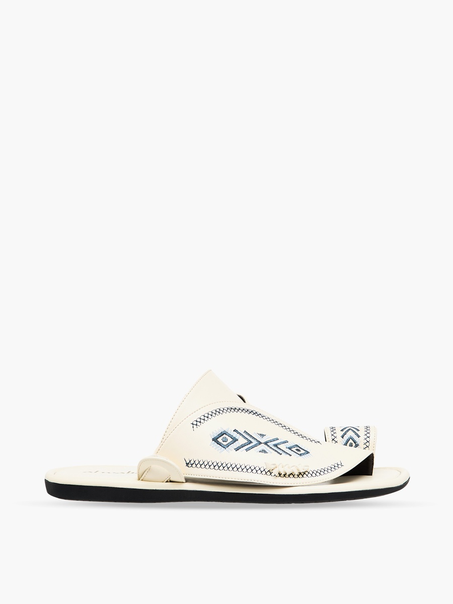 Men Embroidered Arabic Sandals