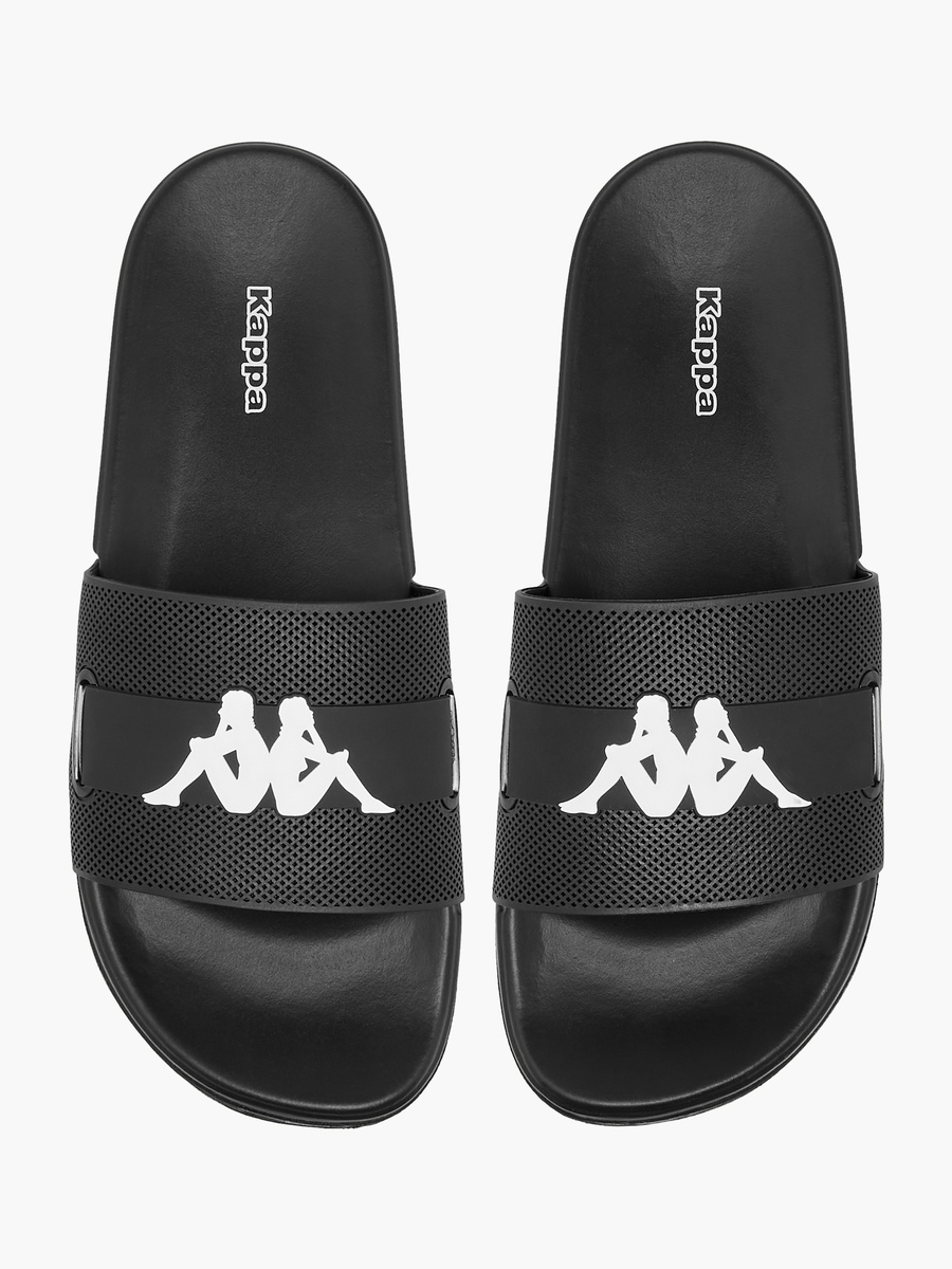 Men Logo Print Slides