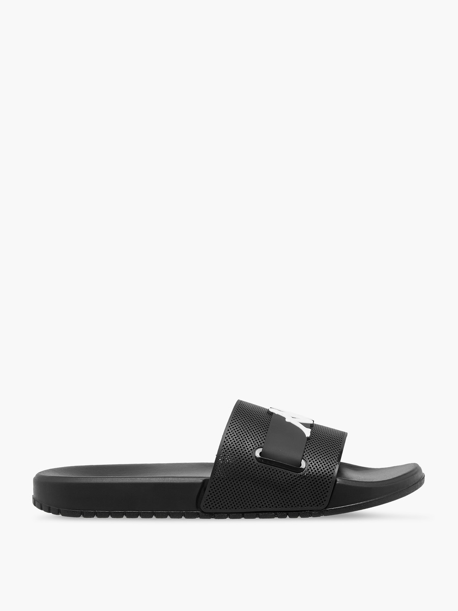 Men Logo Print Slides