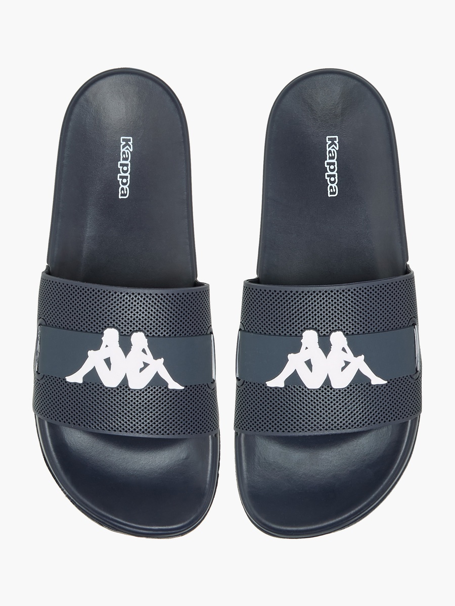 Men Logo Print Slides