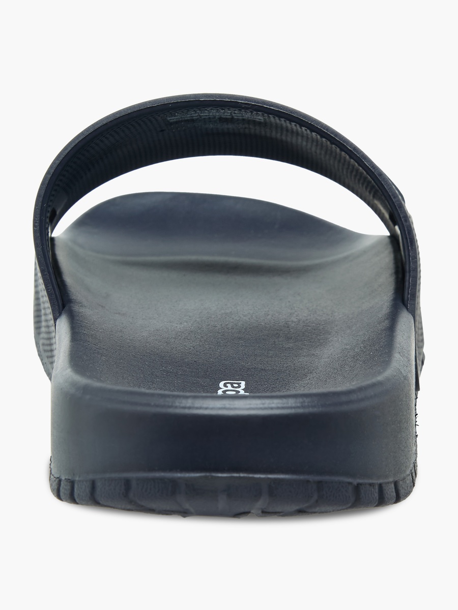 Men Logo Print Slides