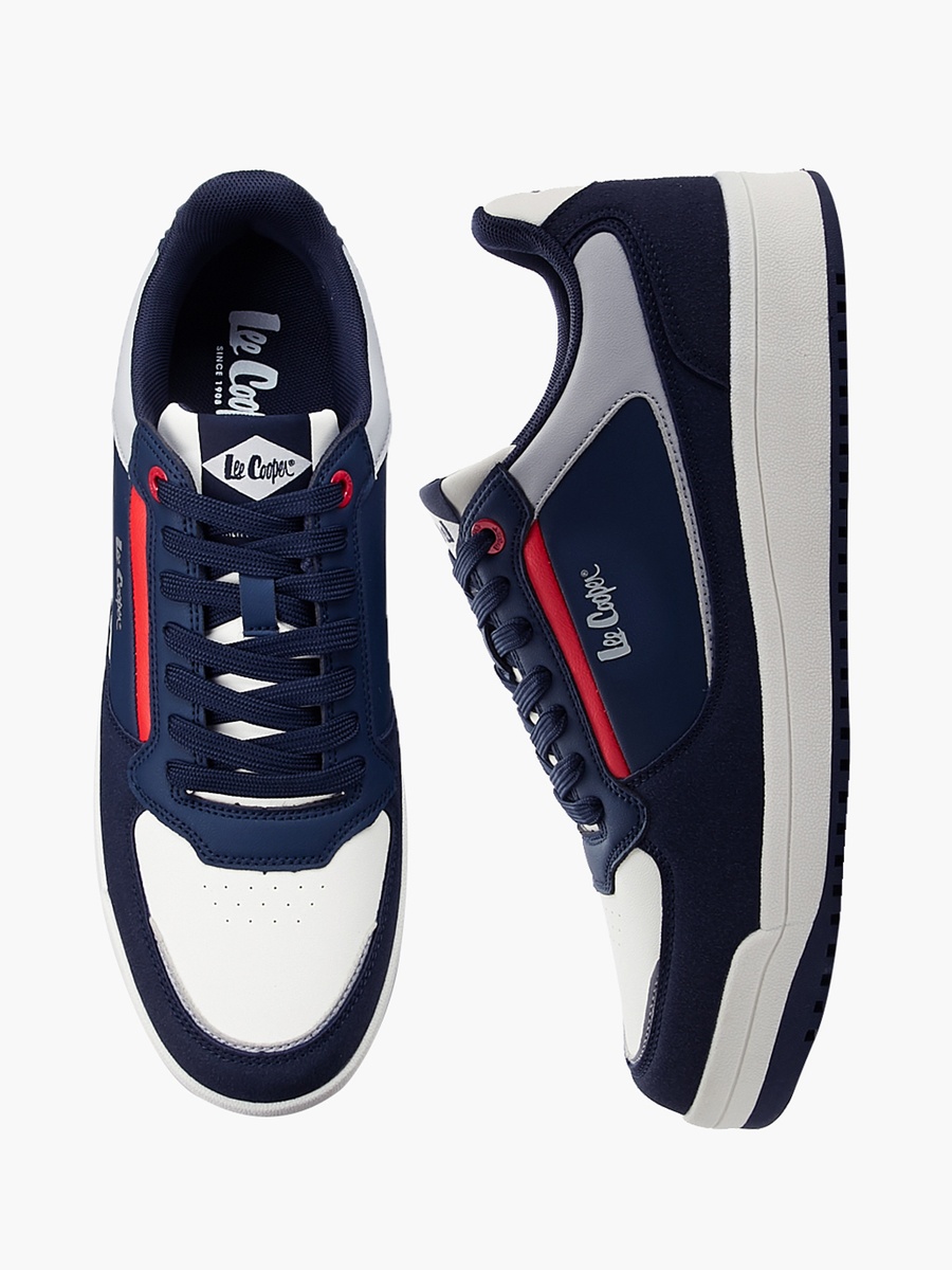 Men Lace-Up Ankle Sneakers