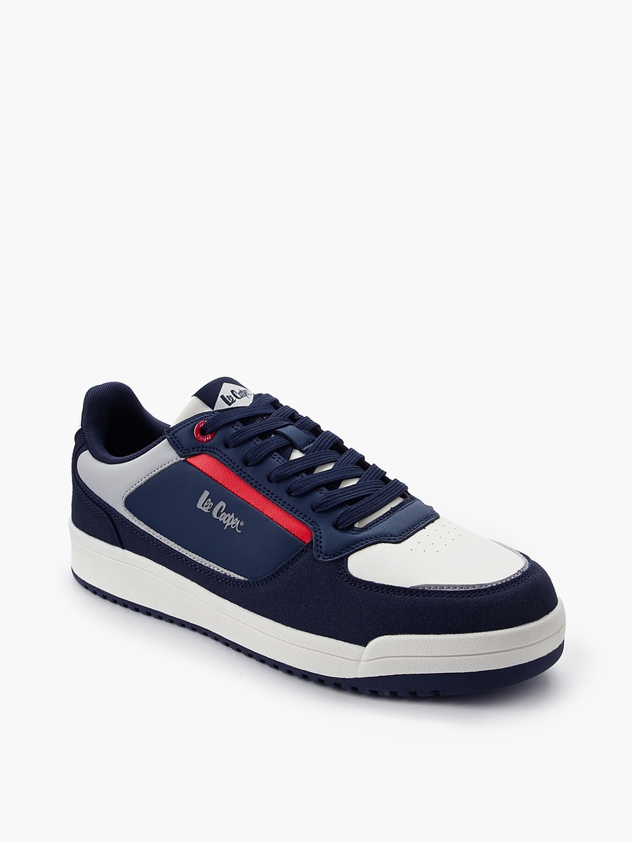 Men Lace-Up Ankle Sneakers