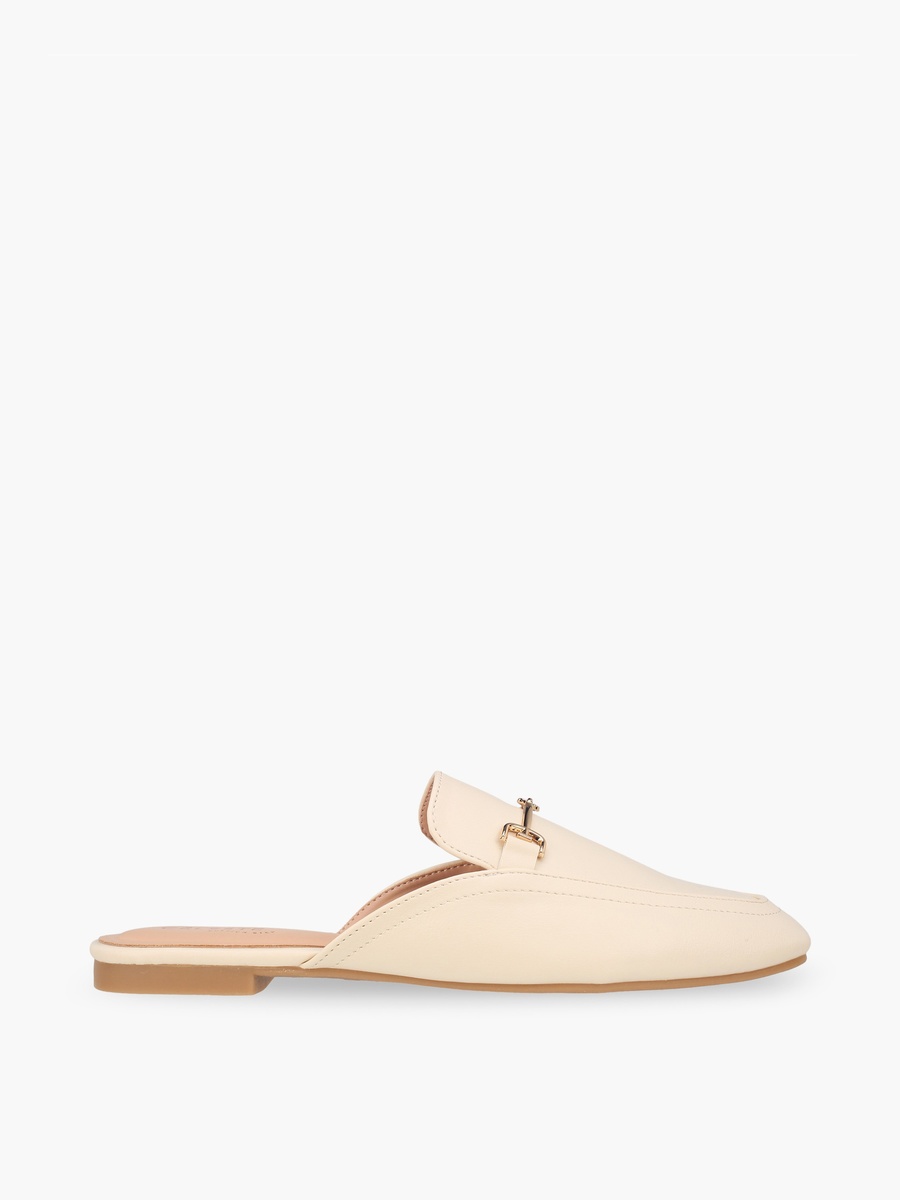 Women Metal Detail Mules