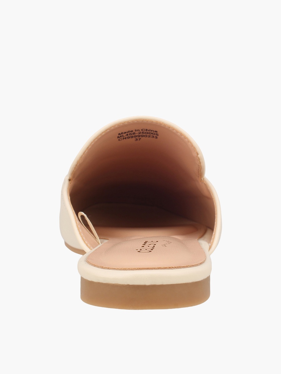 Women Metal Detail Mules