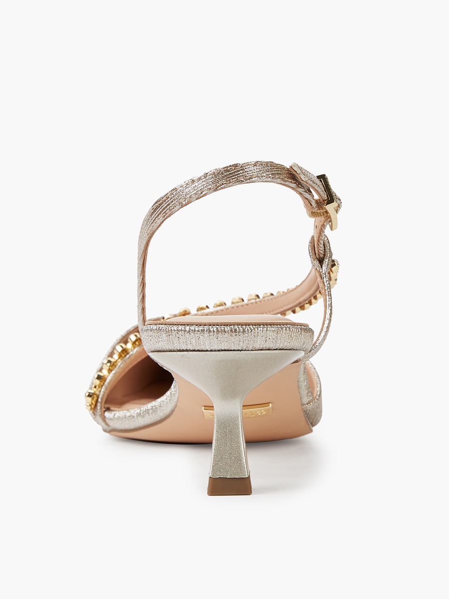 Women Embellished Kitten Heel Shoes