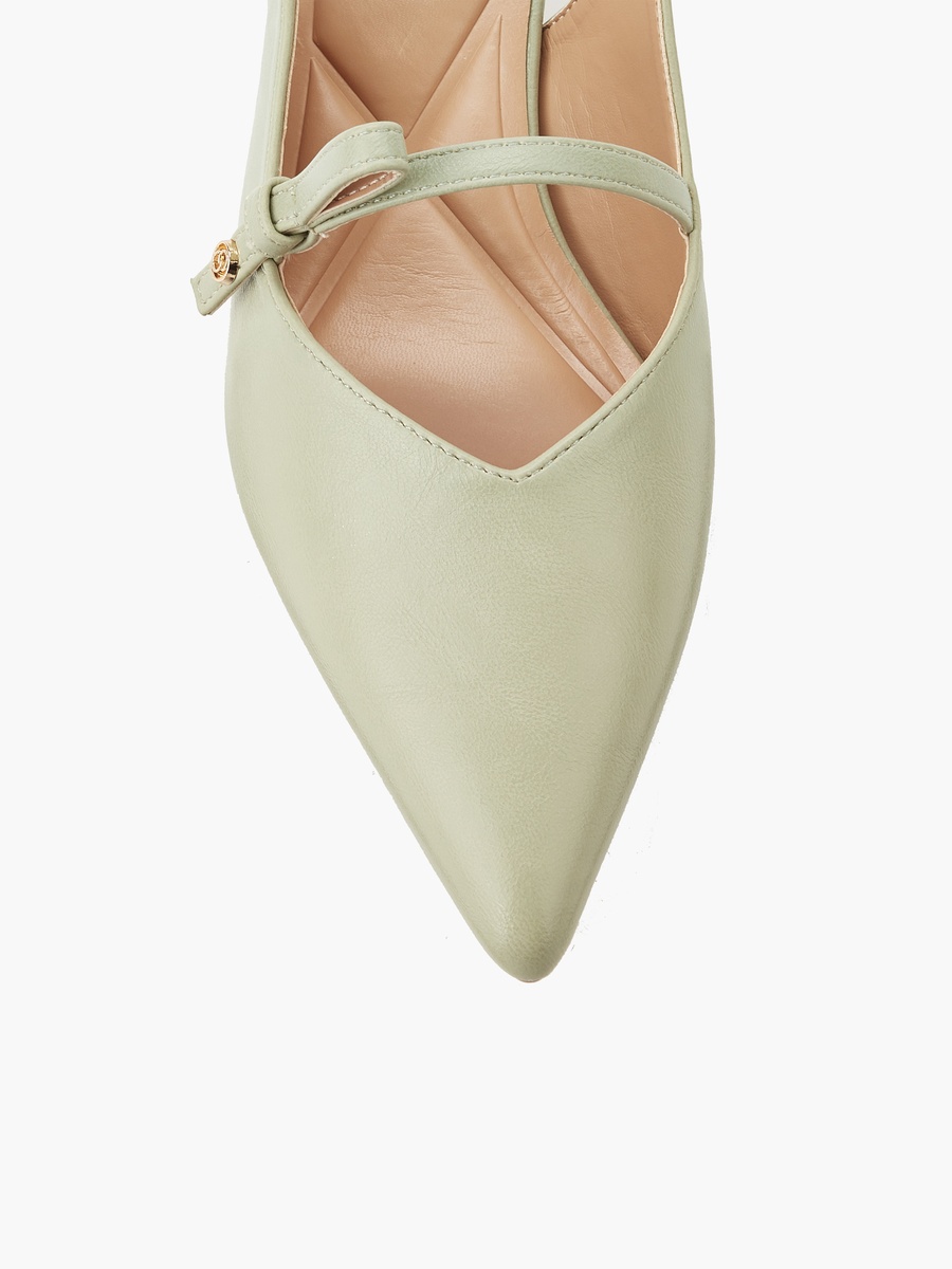 Women Pointed Toe Kitten Heel Shoes