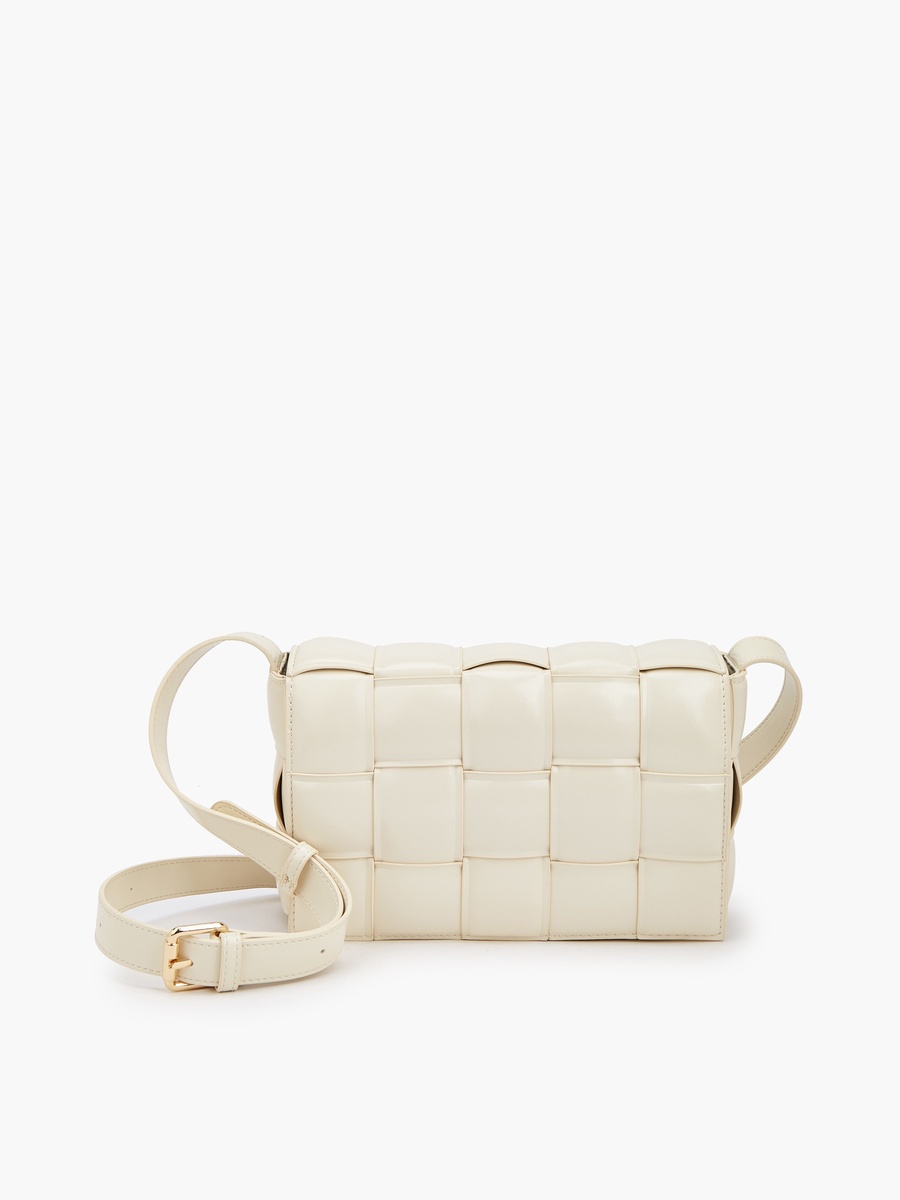 Quilted Crossbody Bag with Adjustable Strap