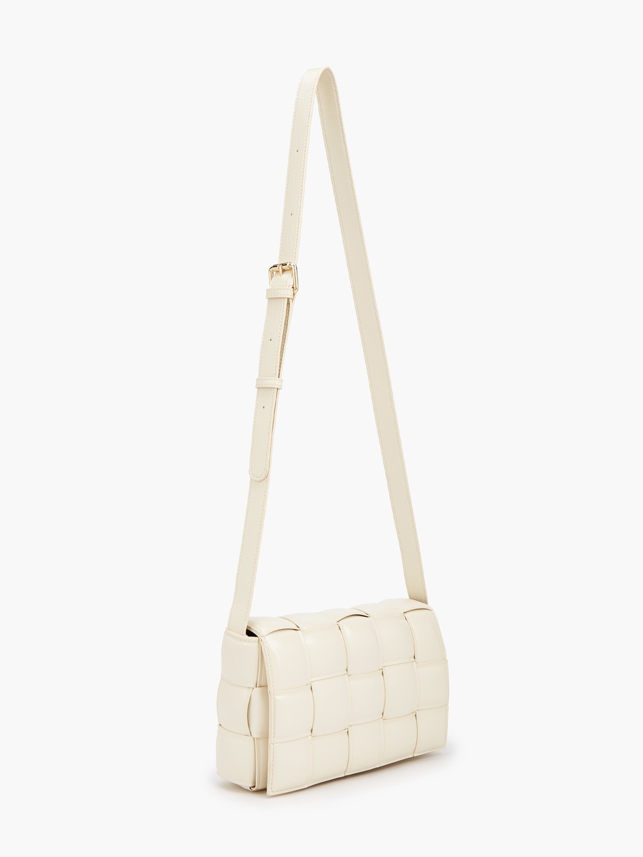 Quilted Crossbody Bag with Adjustable Strap